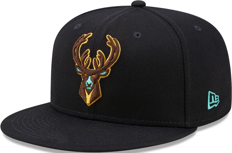 2022 NBA Milwaukee Bucks Hat TX 0919->nba hats->Sports Caps